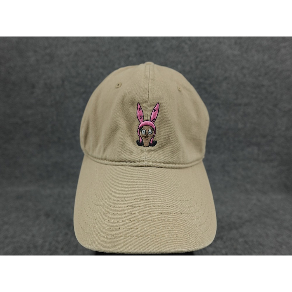 Bob's Burgers Louise Belcher Hat Unisex OS Tan‎ Embroidered Dad Cap 2017